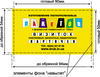 Печать на пакетах, изготовление пакетов в Киеве